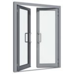 Fabricated Aluminium French Door